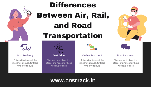 Differences Between Air, Rail, and Road Transportation