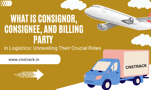 What is Consignor, cONSIGNEE, bILLING pARTY